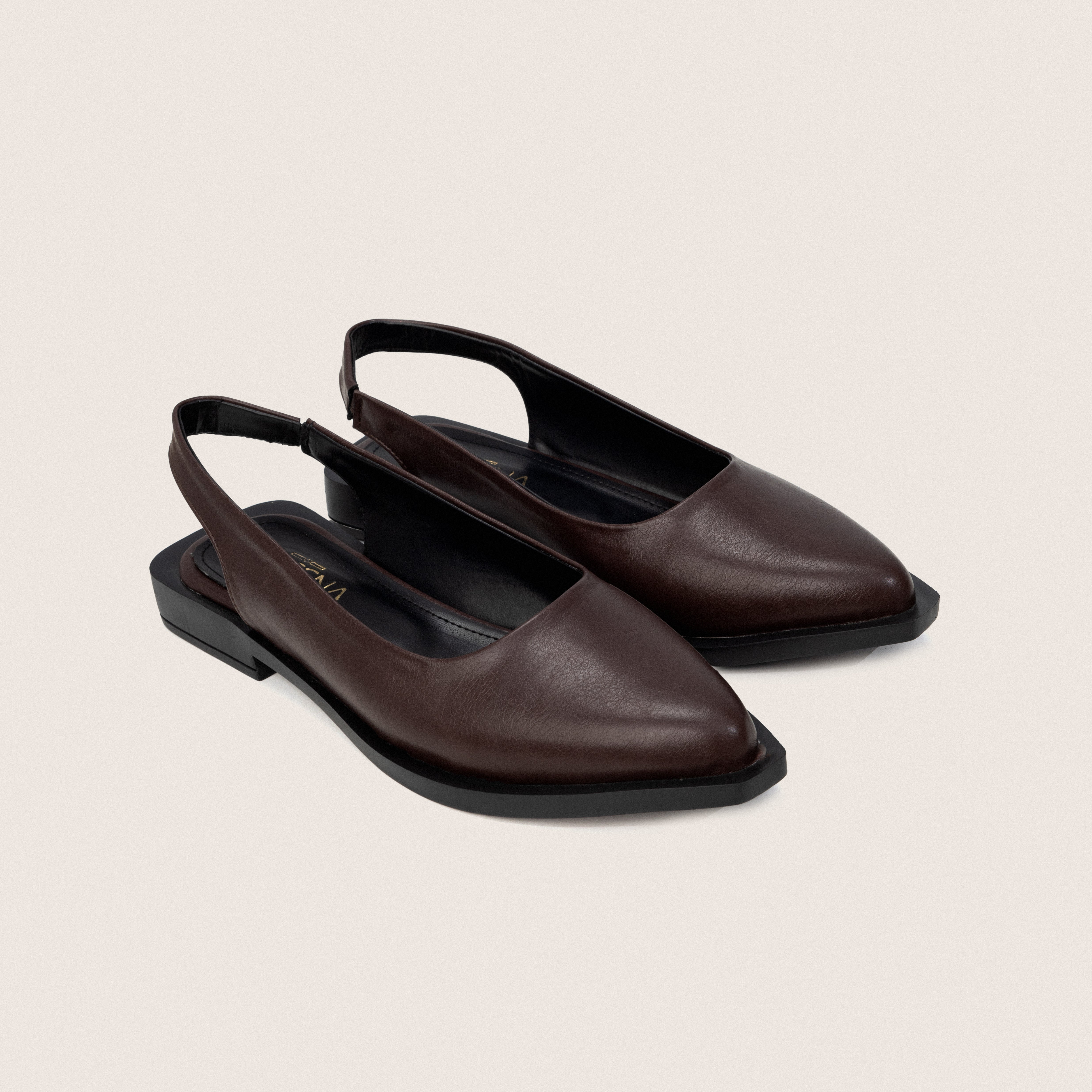 Nora Slip in Brown