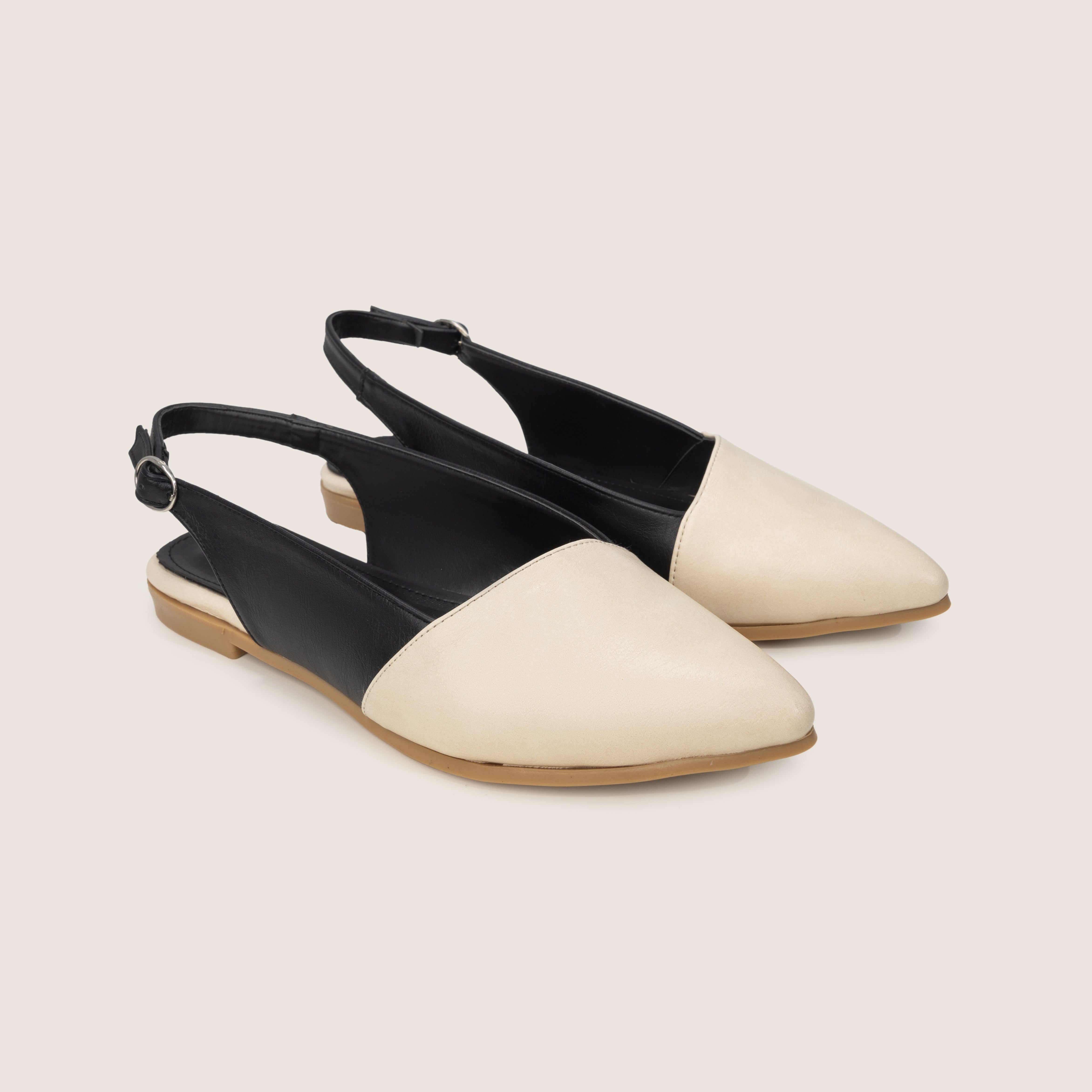 Tone Ballerina in Black&Beige