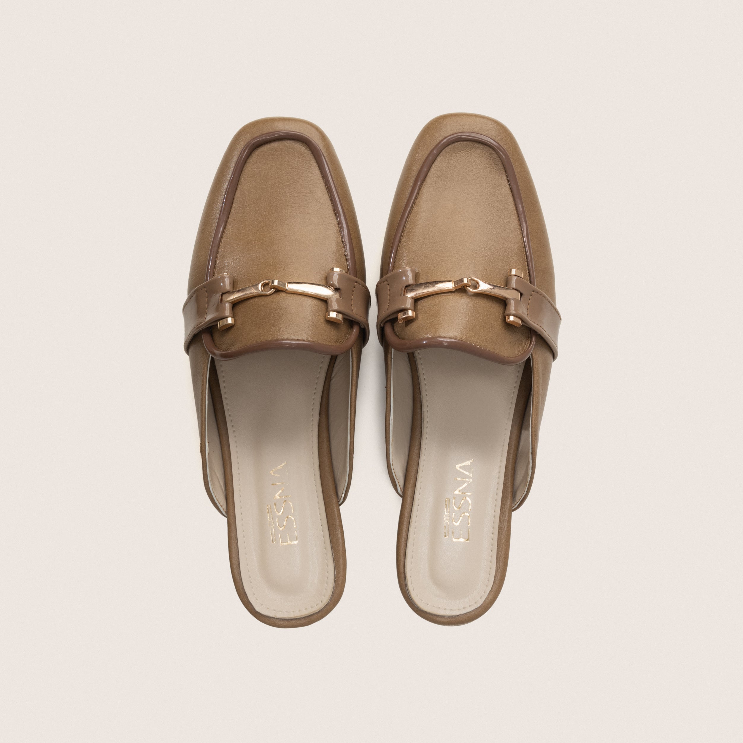 Selene Mules in Cafe