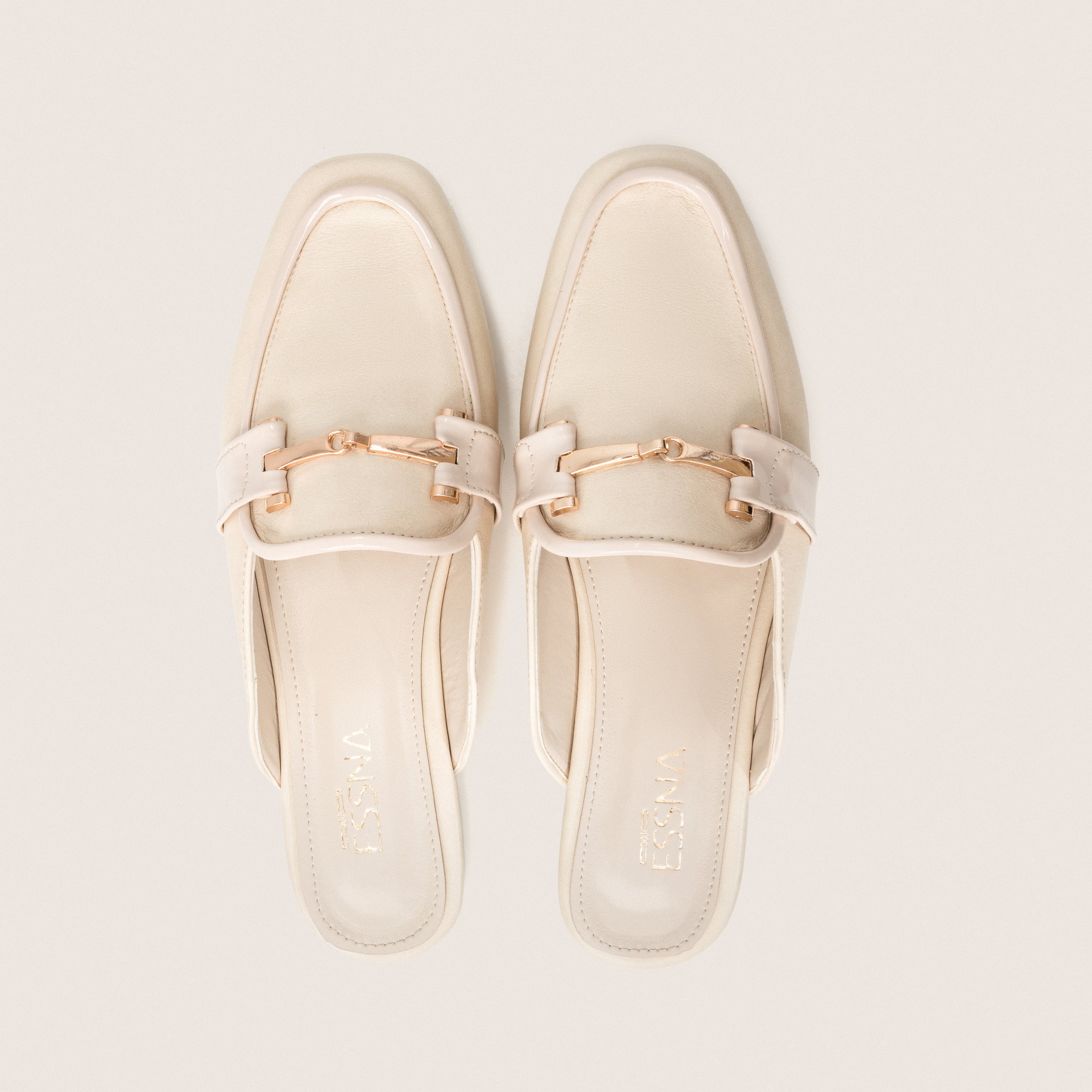 Selene Mules in Off White