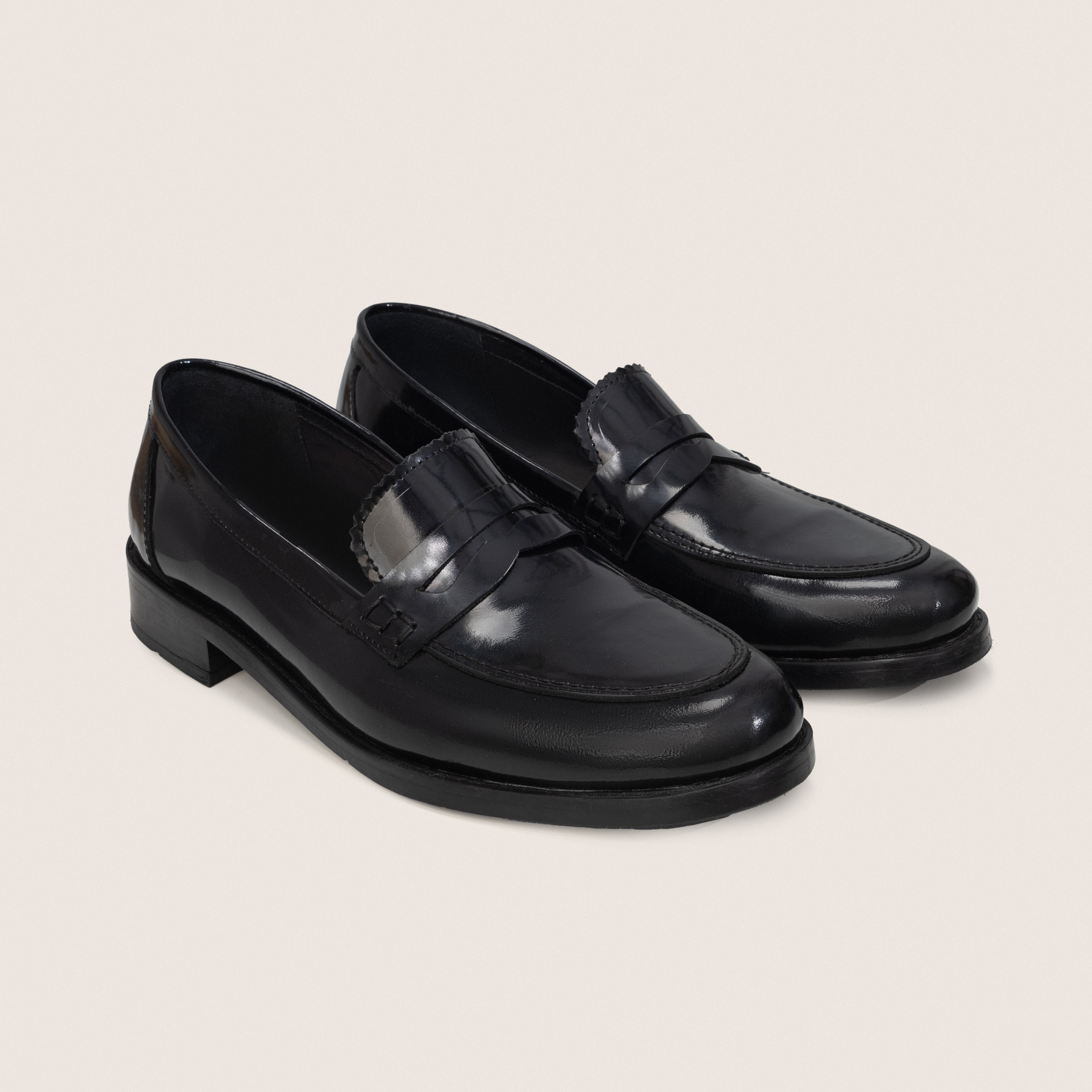 Penny Loafers in Black Women
