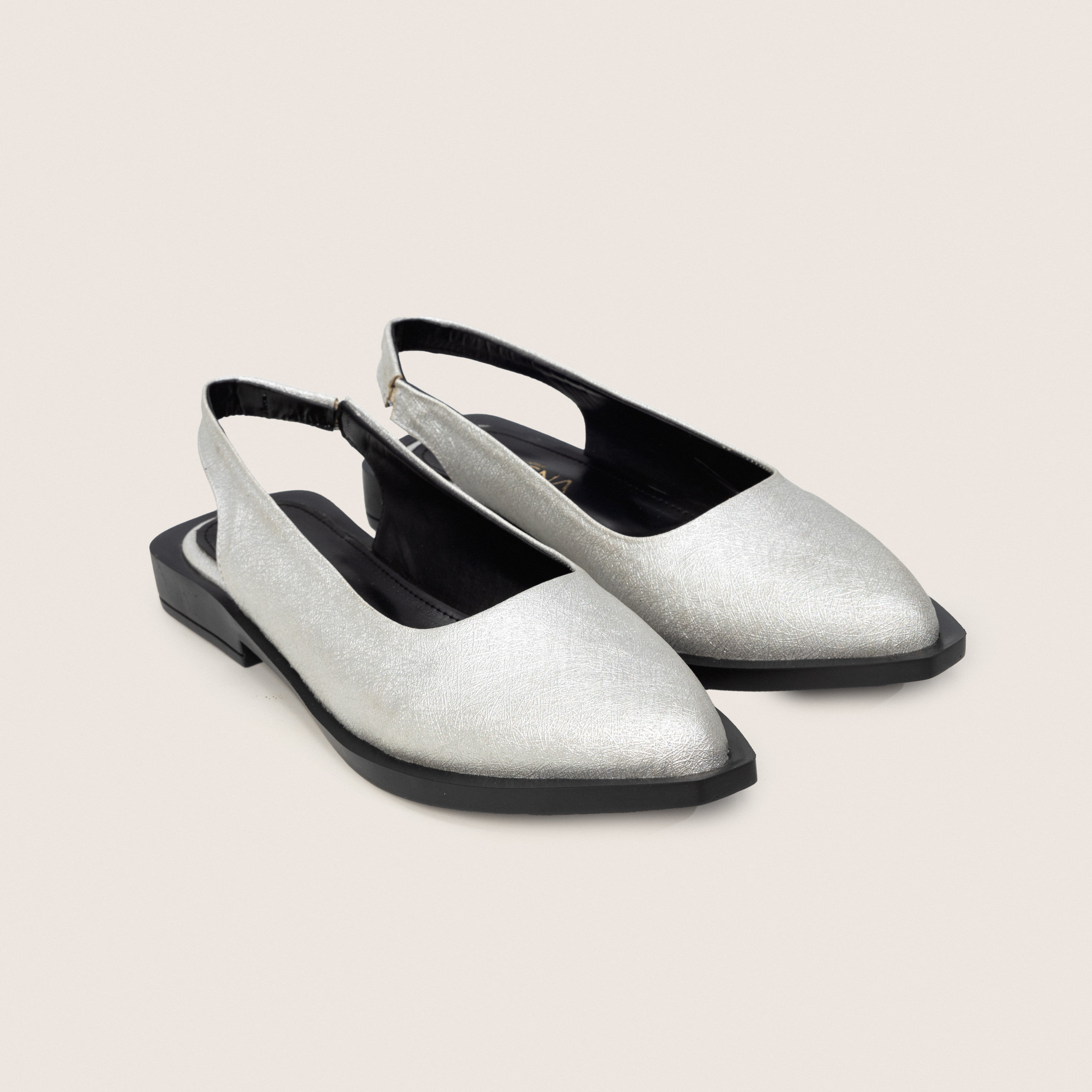 Nora Slip in Silver