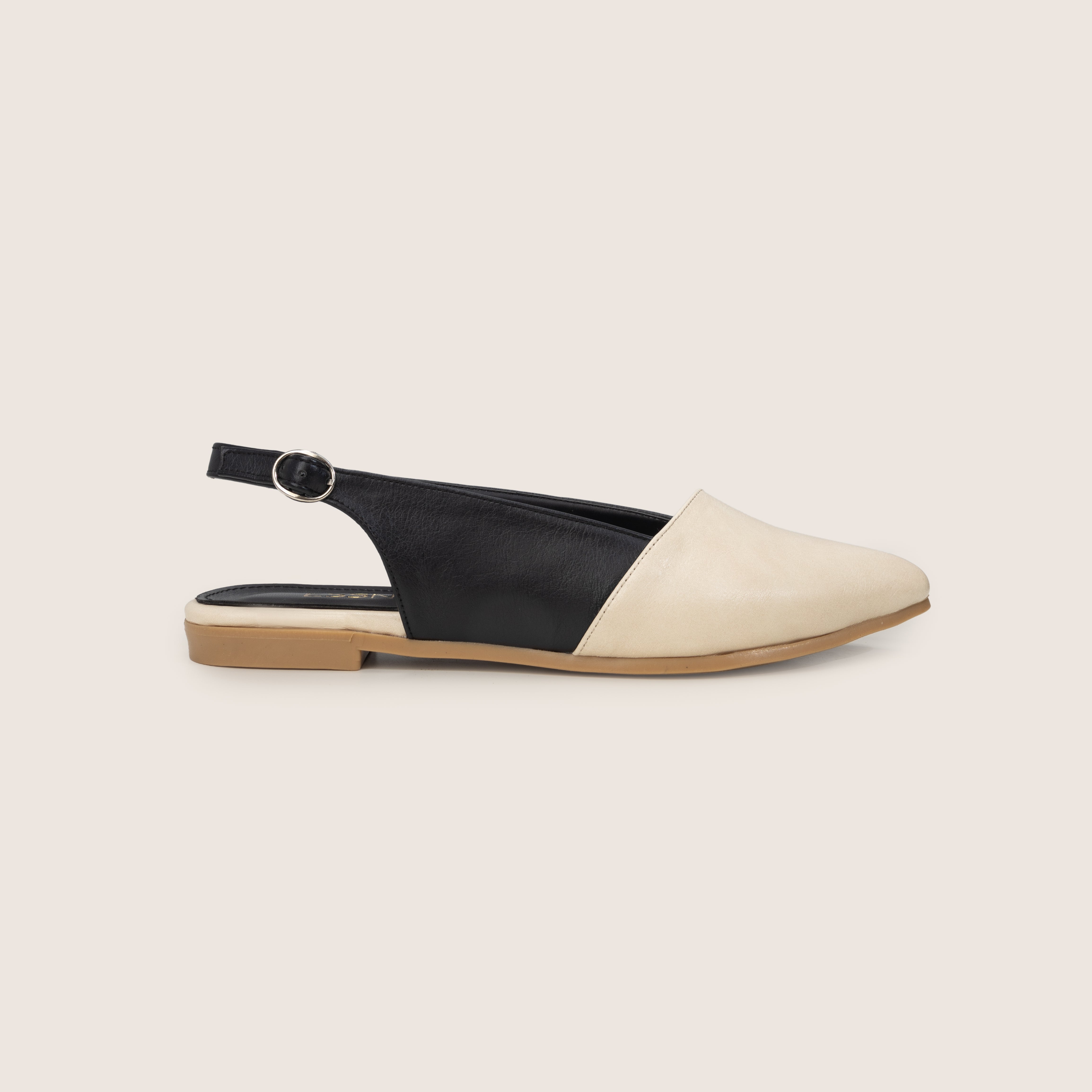 Tone Ballerina in Black&Beige