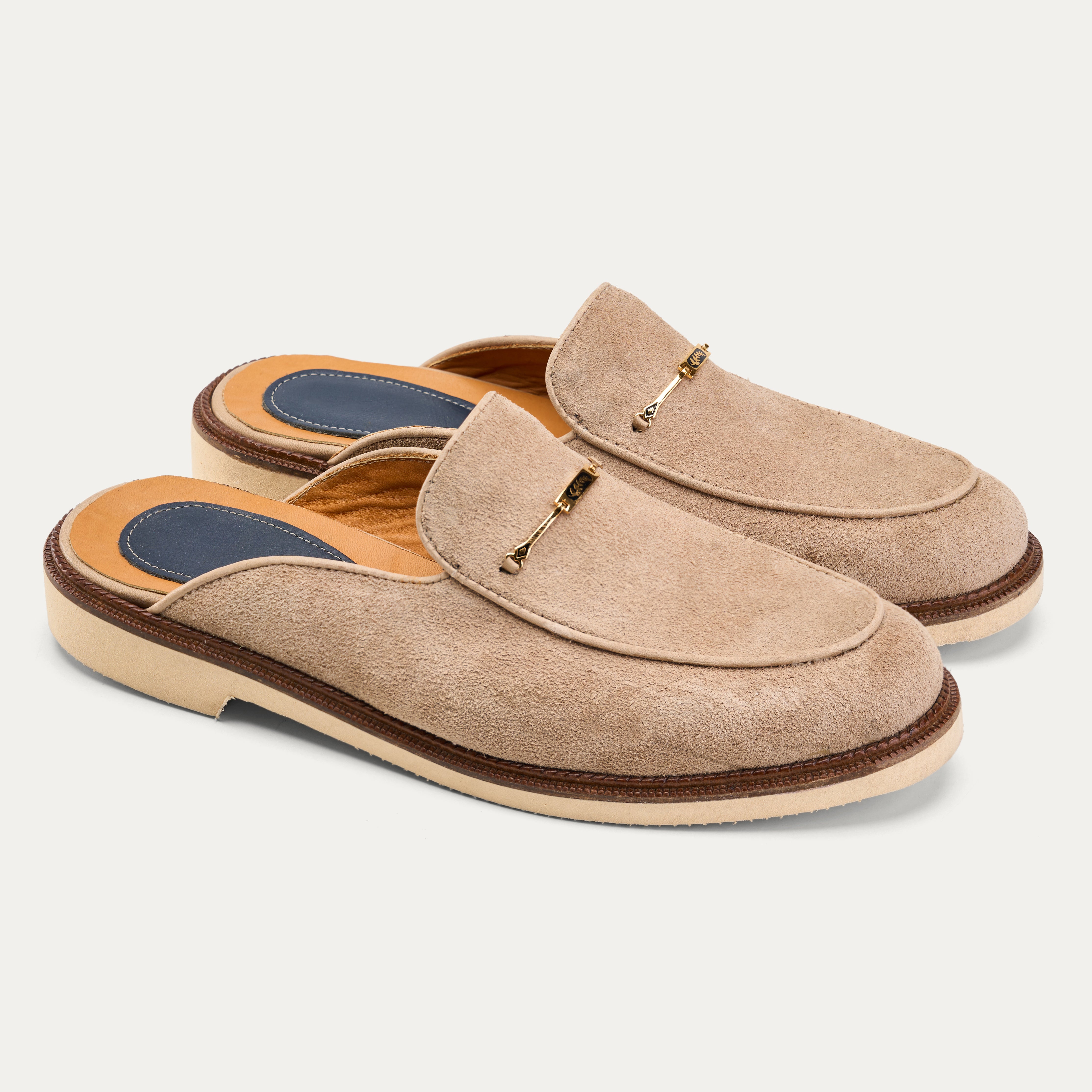 Selene S2 Mules in Beige