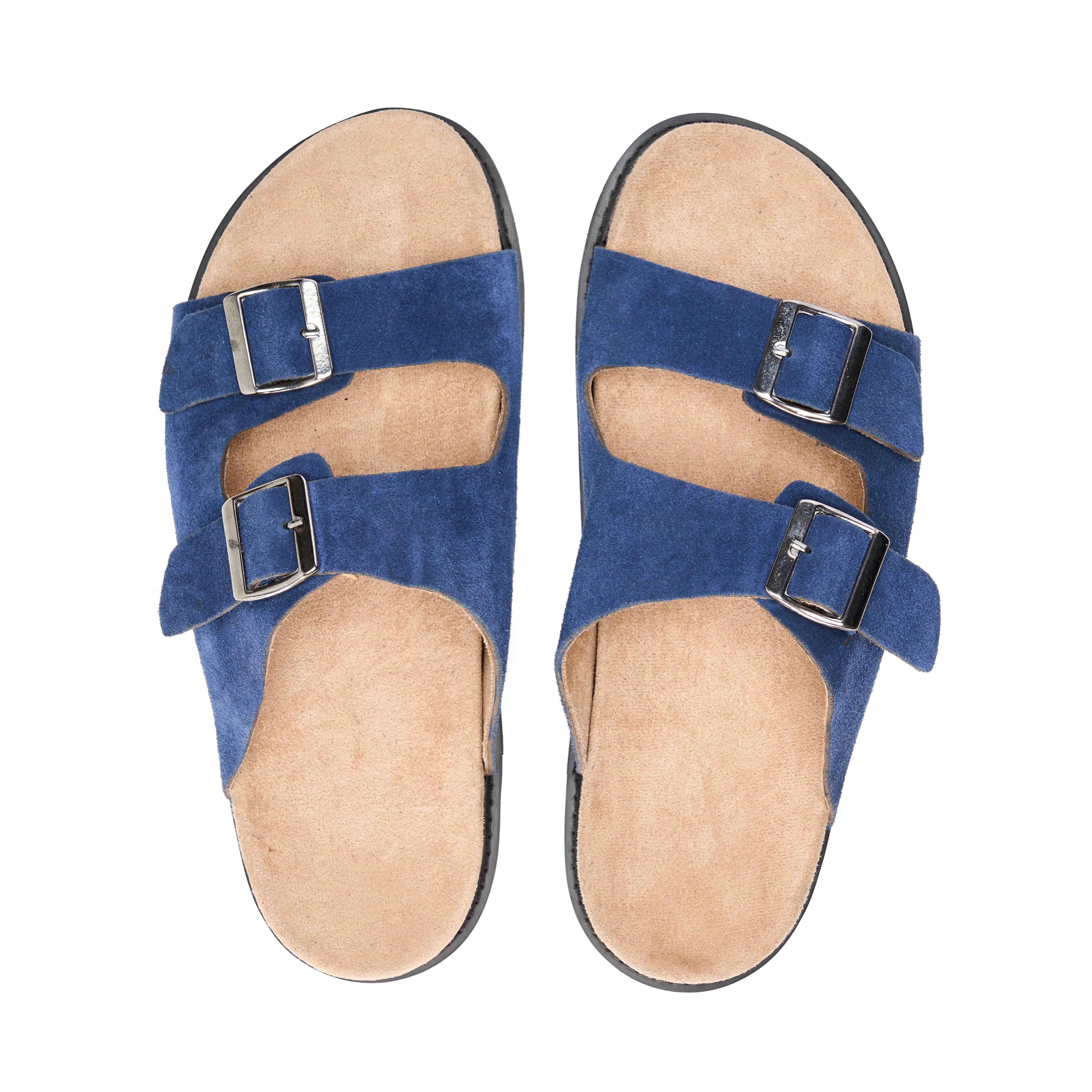 Eternal Greek Slides in Navy