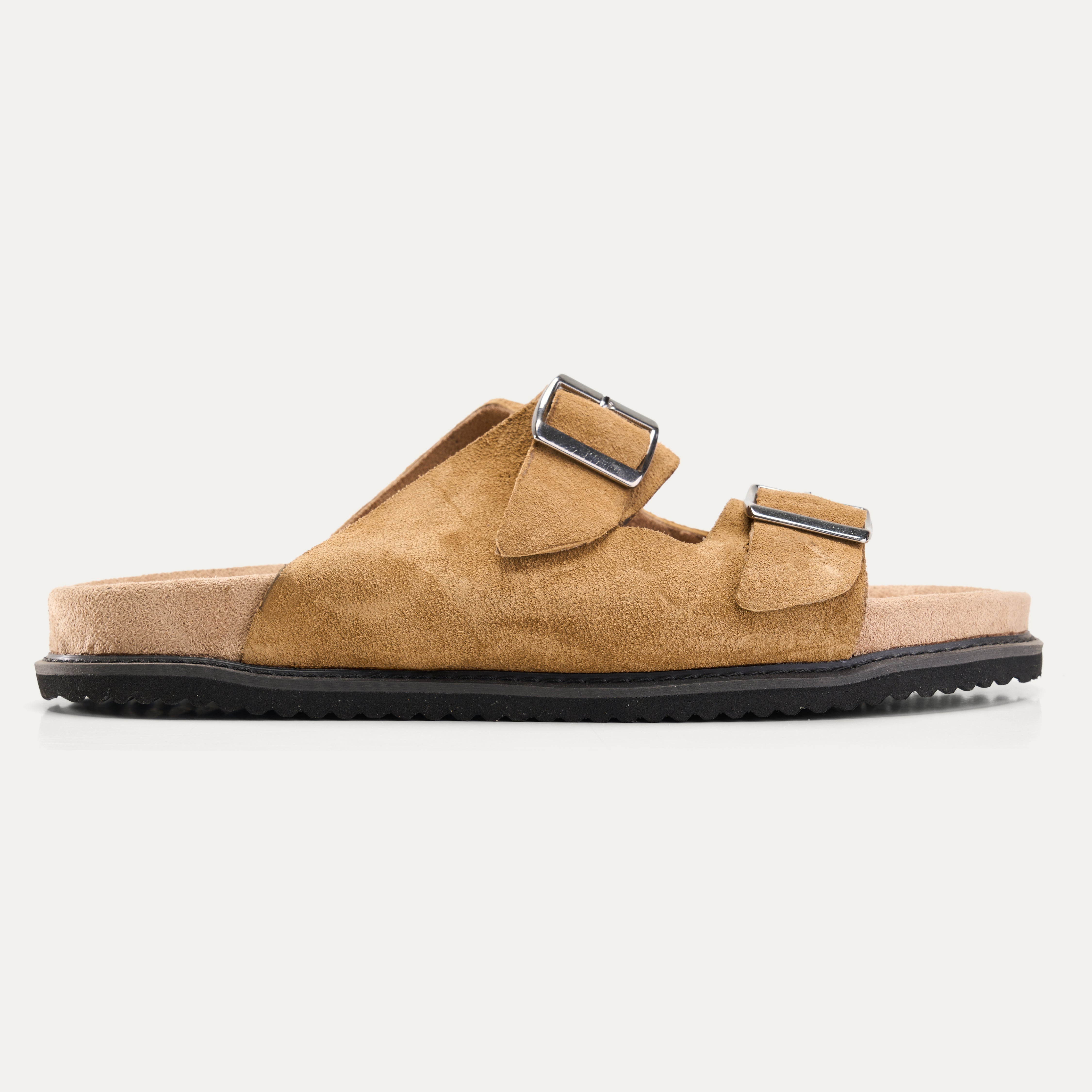 Eternal Greek Slides in beige