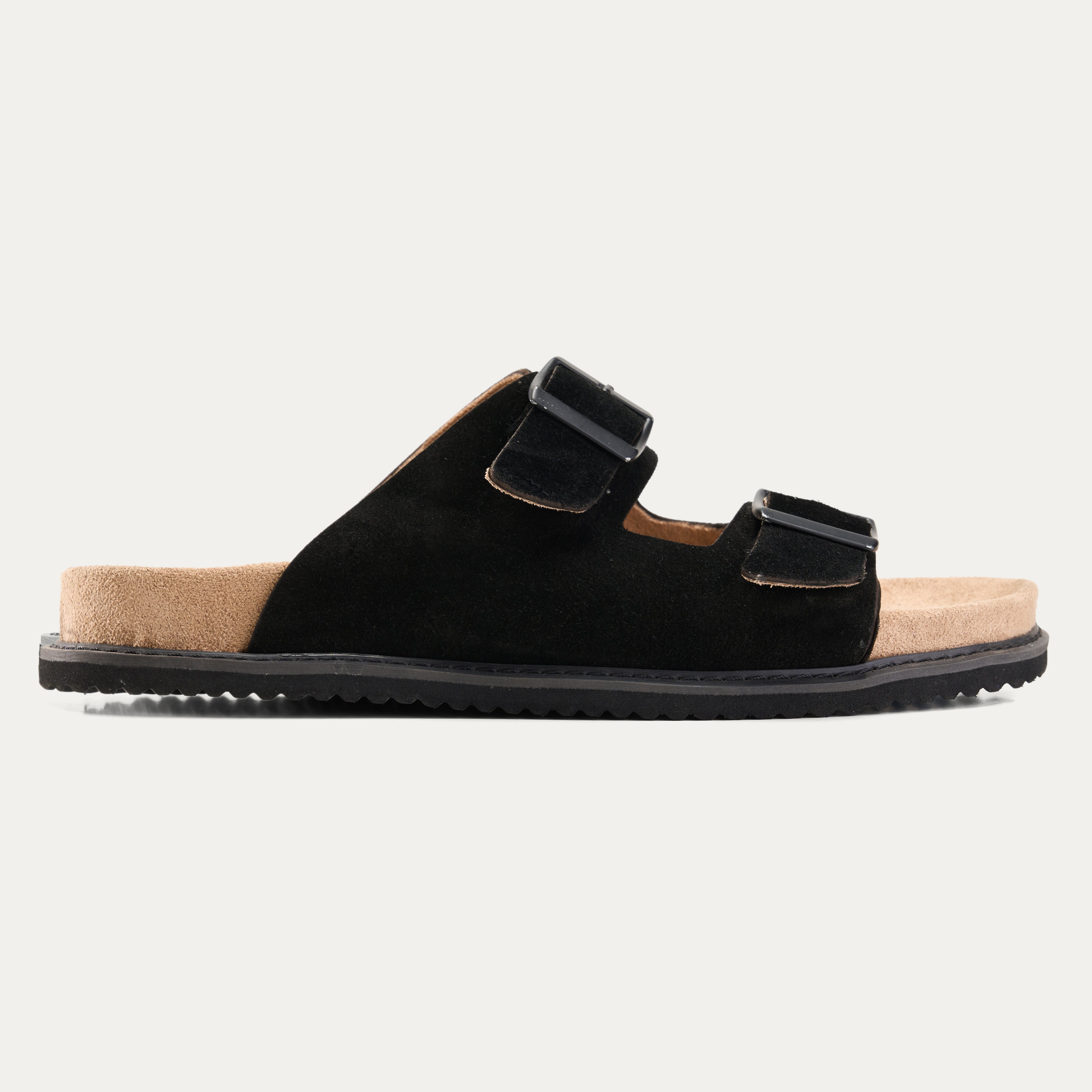 Eternal Greek Slides in Black