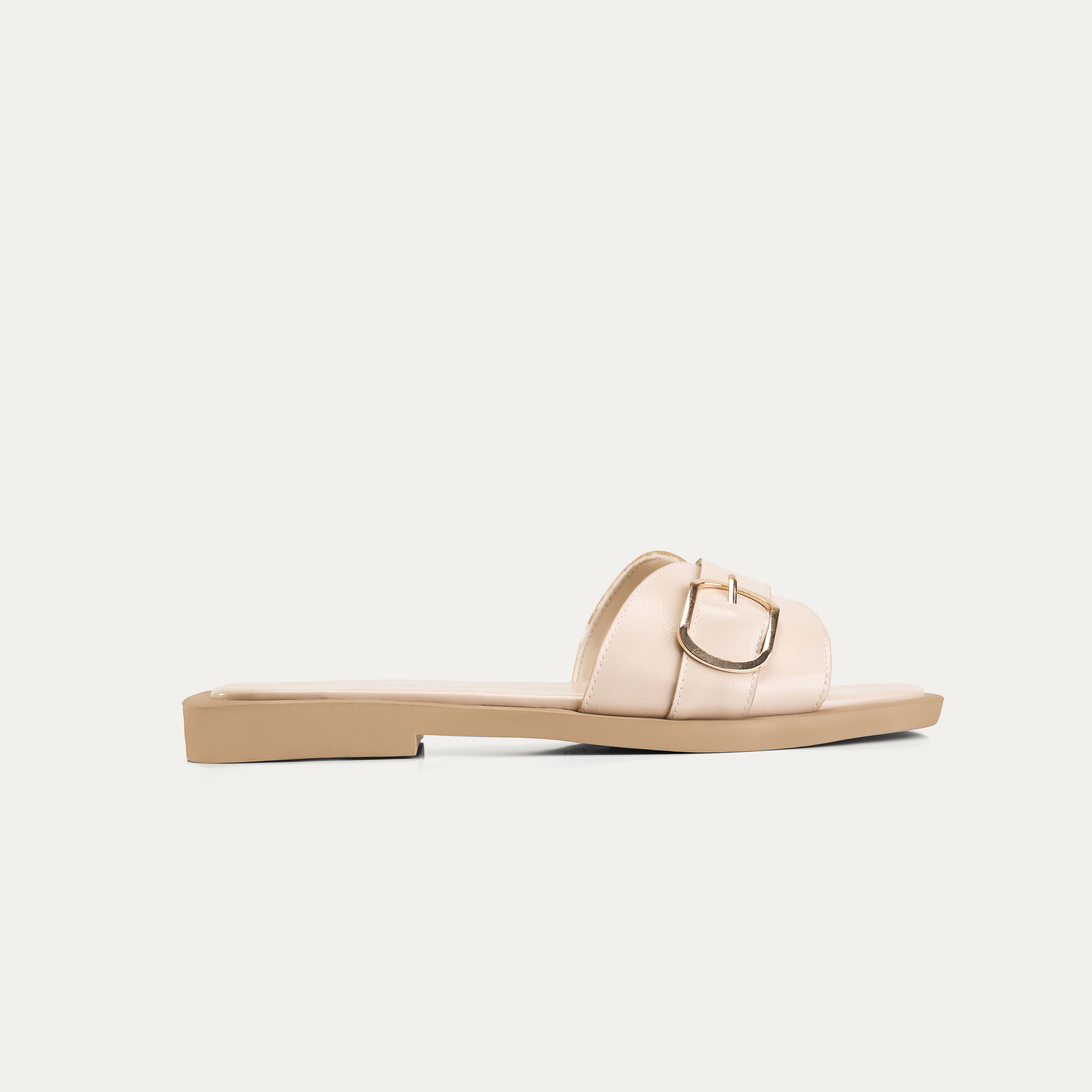 The ES10 Slides in Beige