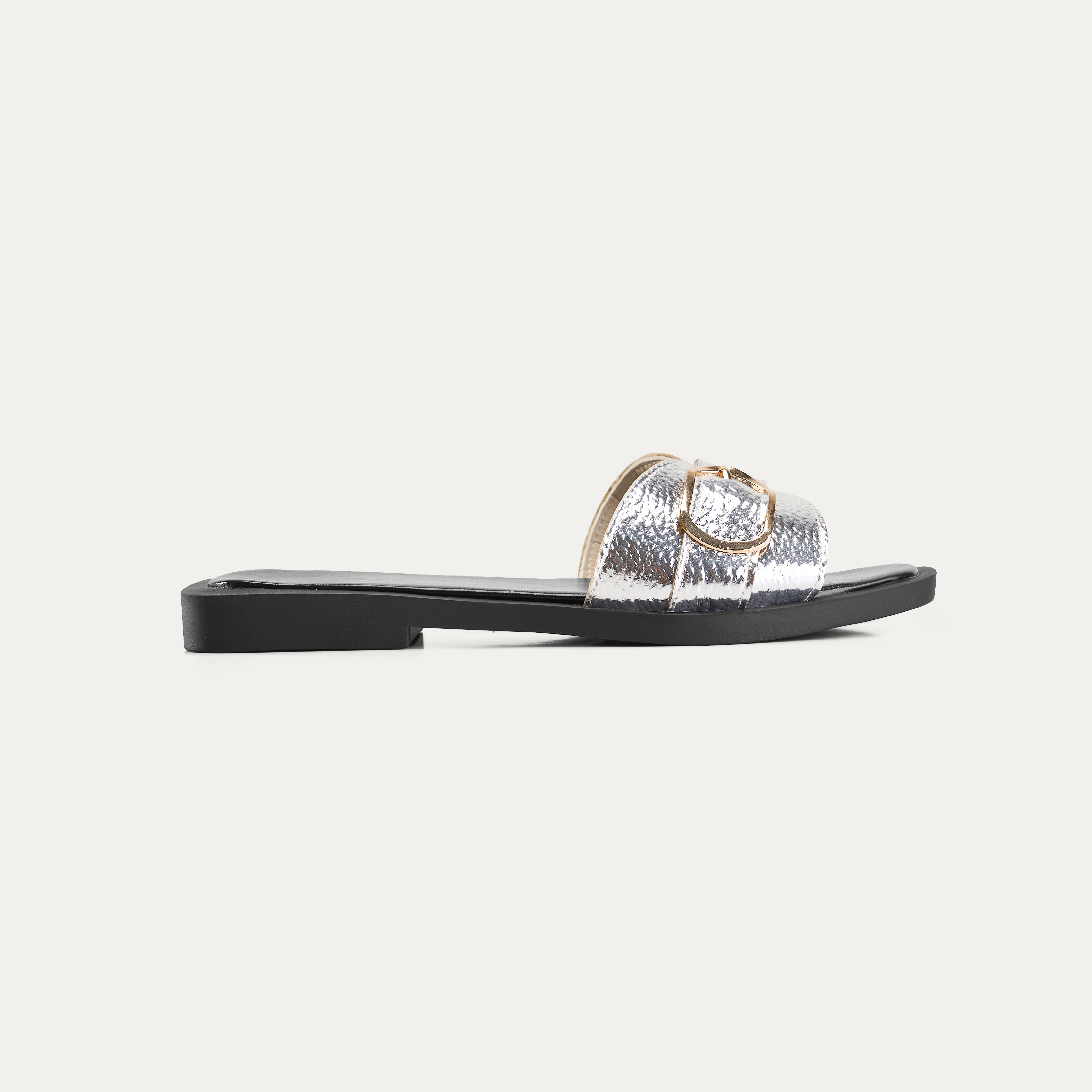 The ES10 Slides in Silver