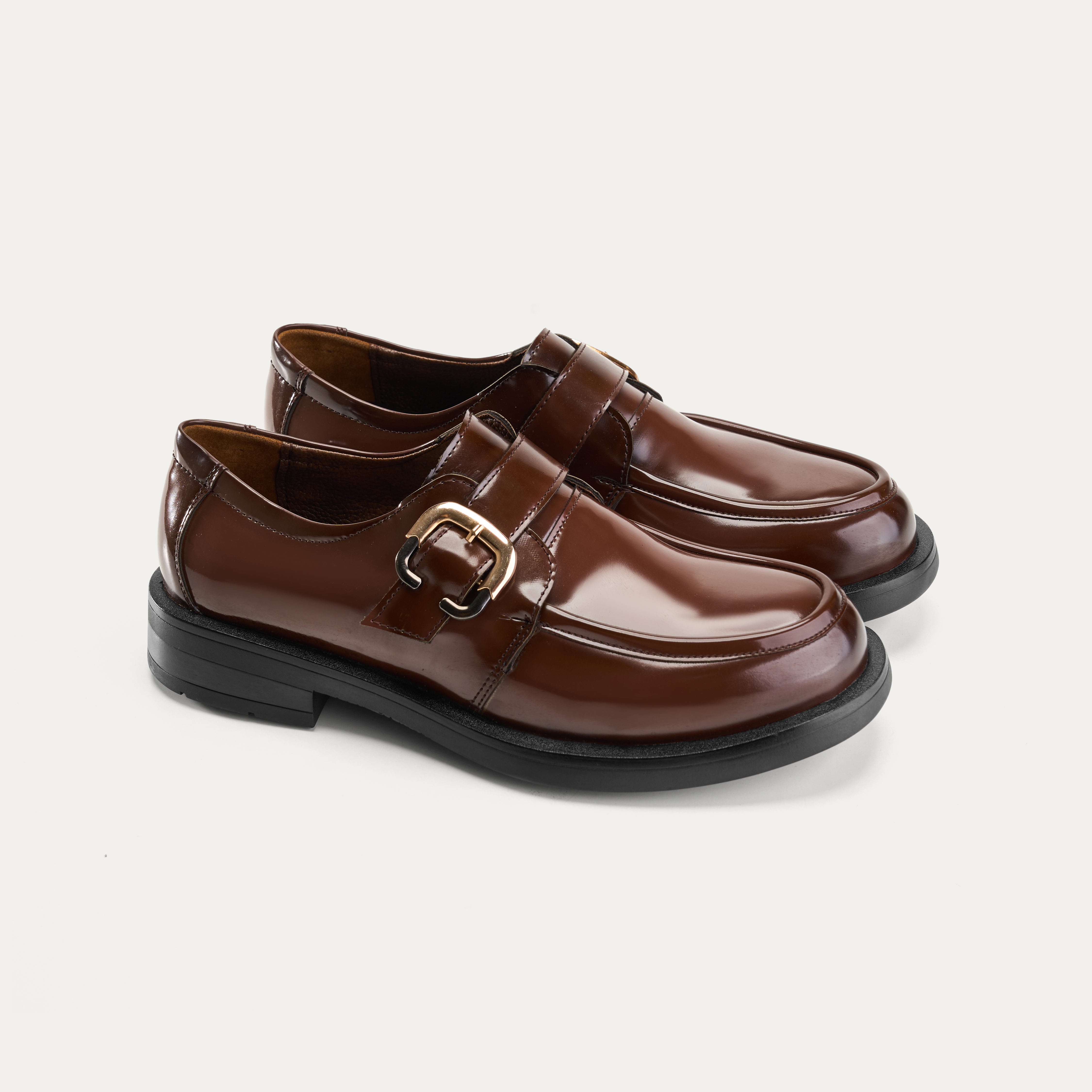 Eternal College Buckle Brown Verne