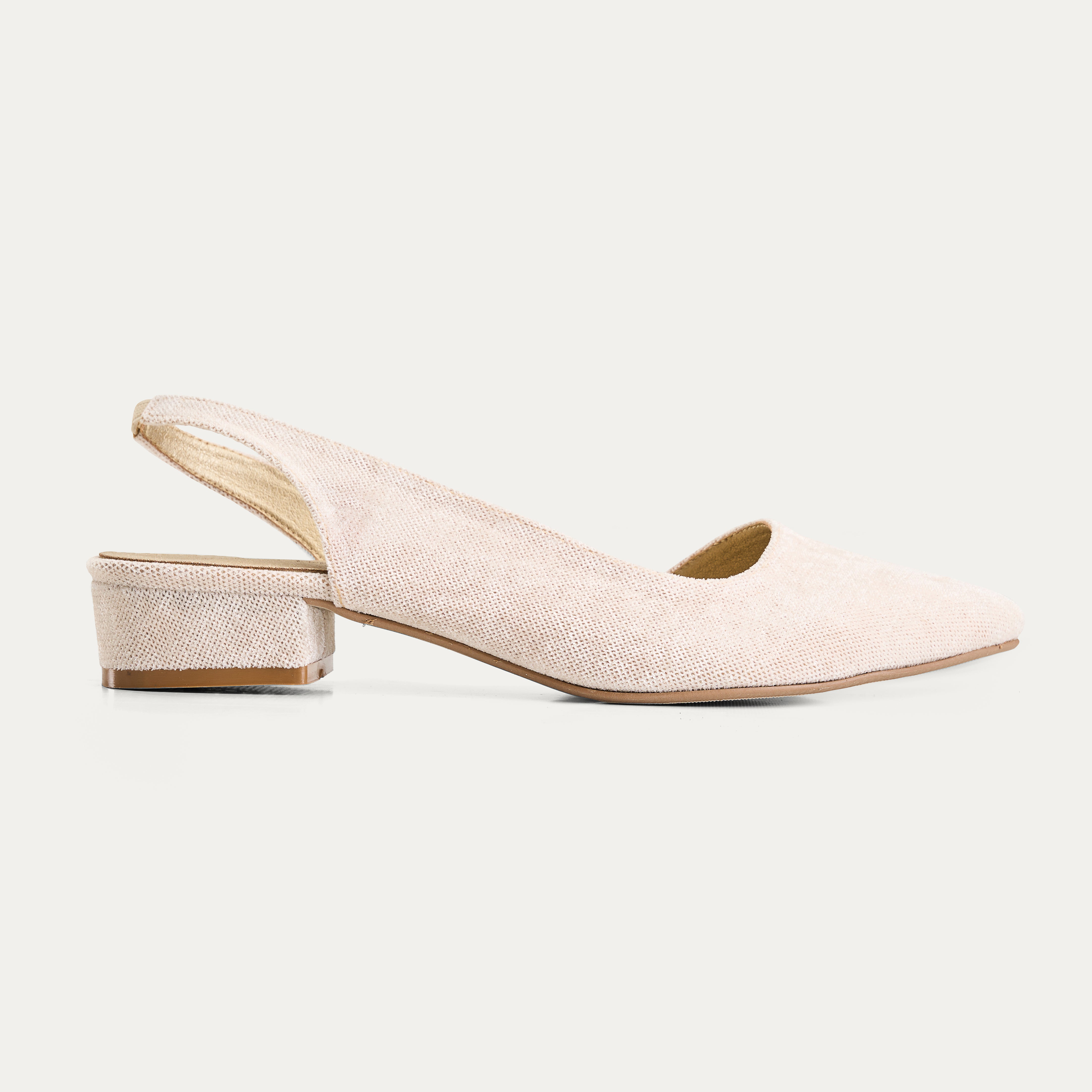 Shine Heels in Beige